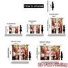 2pcs   2D FLAT PRINTING Curtains (Without Rod) Birthday Bliss(1) Chic Minimalist Curtains Polyester Easy Install Curtains All