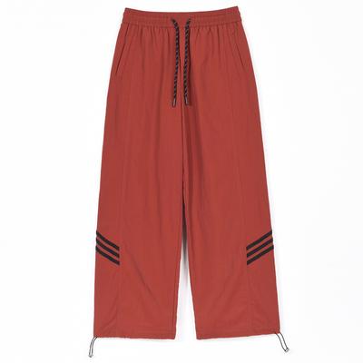 ზაფხულის ახალი თხელი მაღალწელიანი სწრაფად შრობადი შარვალი ორი ტარების ჰარლანის სპორტული შარვალი