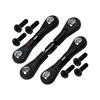 3Pcs/Set Adjustable Steering Turnbuckles, for Tamiya TT02/TT02T RC Car - Metal Upgrade Parts