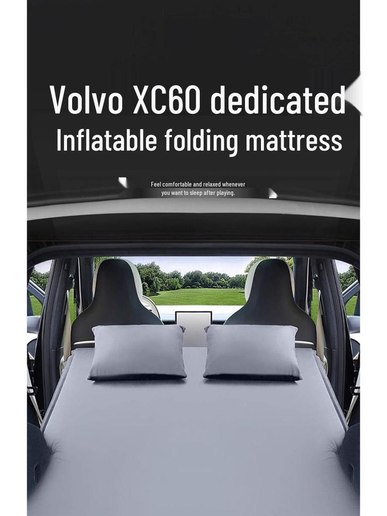 Volvo XC60 Inflatable Car Bed for Trunk - Ideal for Camping, Travel, and Self-Driving Tours