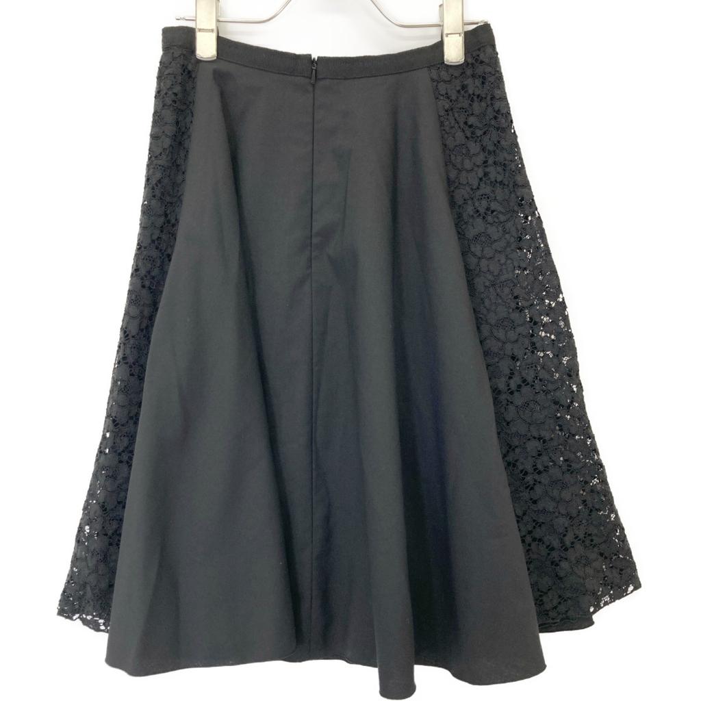 FOXEY 39321 Blacksite Lace Parisienne Skirt Skirt 38 blackUsed