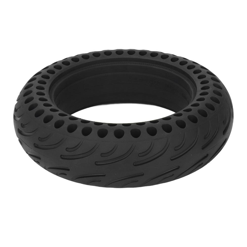 10 Zoll Vollgummirad Schwarz All-Terrain-Reifen Langlebiger Ersatzreifen Fahrsicherheit