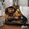 1pc Lord of the Rings Blanket Lightweight Flannel Throw For Sofa, Bed, Travel, Camping, Livingroom, Office, Couch, Chair, And Bed