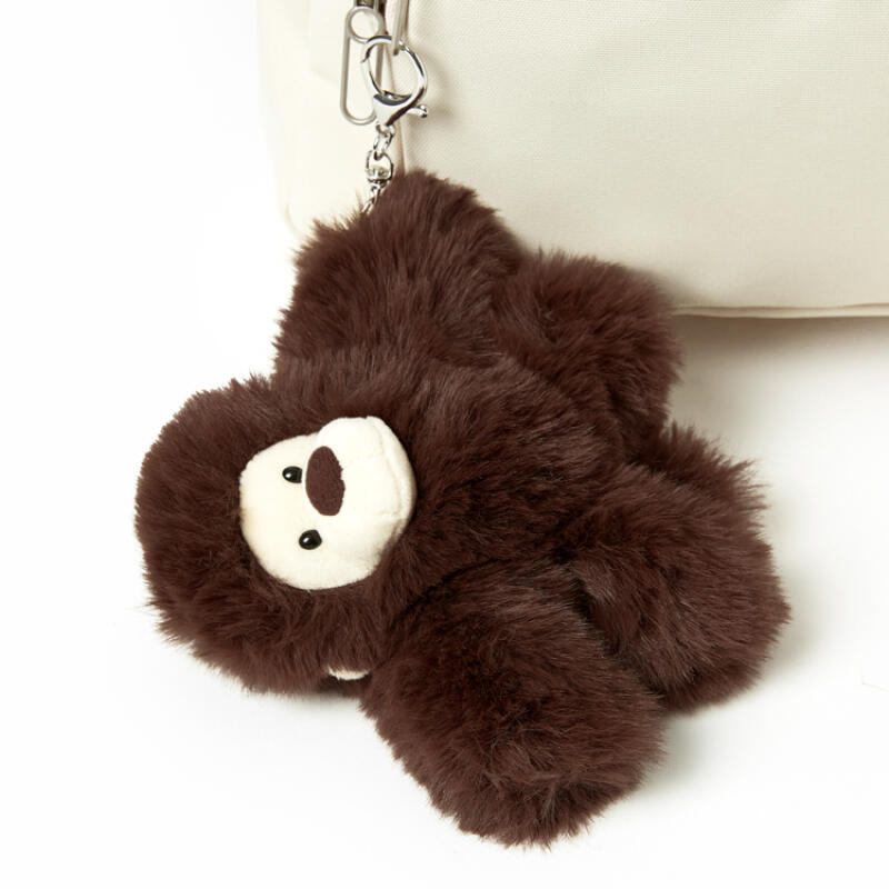 Hanging Ukki Keychain Doll Jin Brown (34012653)