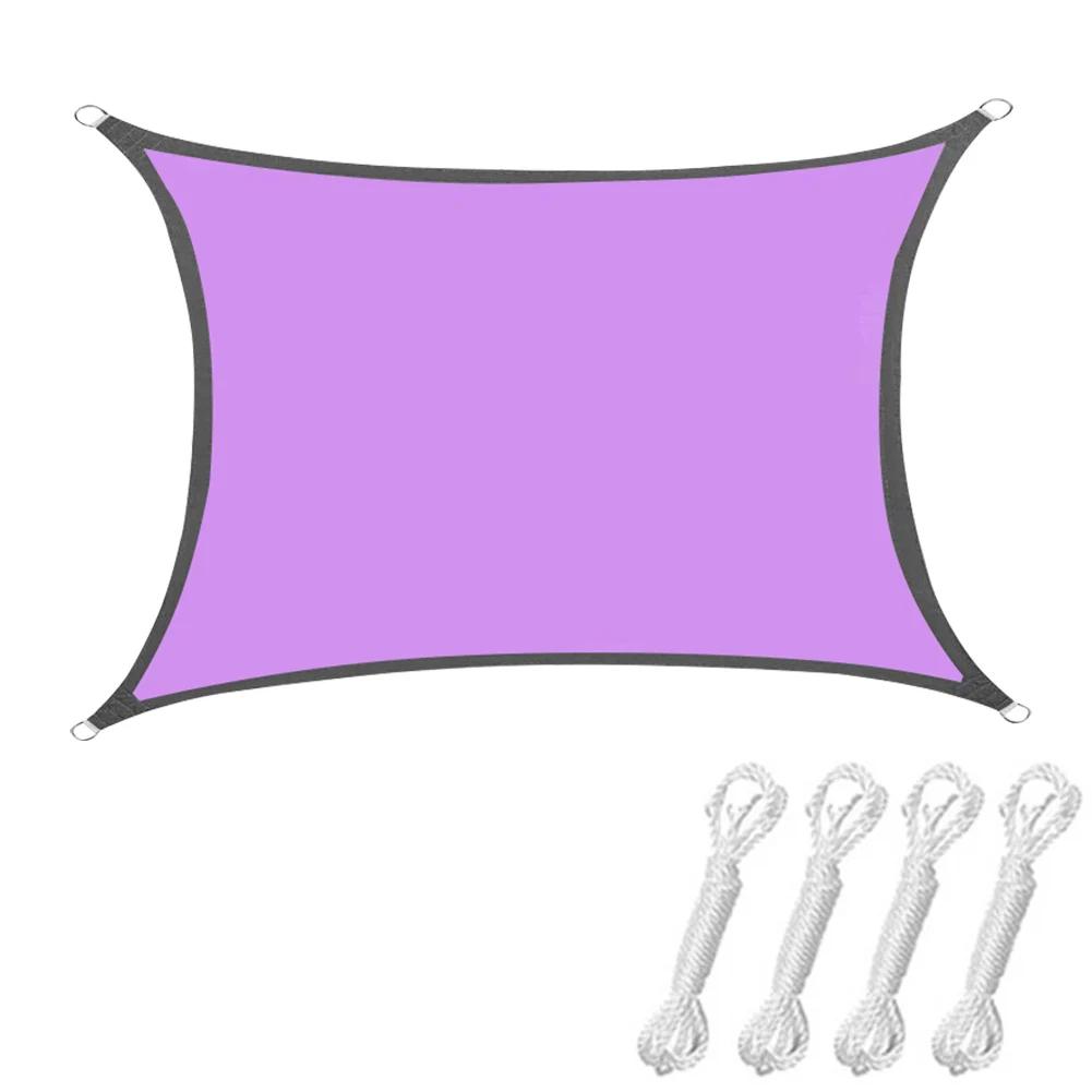 Outdoor Awnings Waterproof Sun Shade Sail Garden Canopi For Terrace Car Canvas Awning Rectangle Pool Sun-Shelter Sunshade Sail