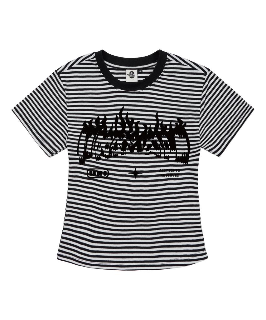 PRIMATE Pyro Women'S Short Striped Sleeve 5 Colors