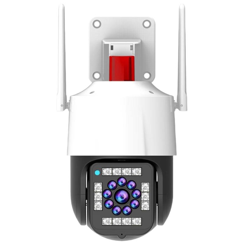 

Indoor Security Camera with 360Degree View Motion Tracking, 1080p Night View Two Way Voice Intercoms for Pet Baby 1 білий