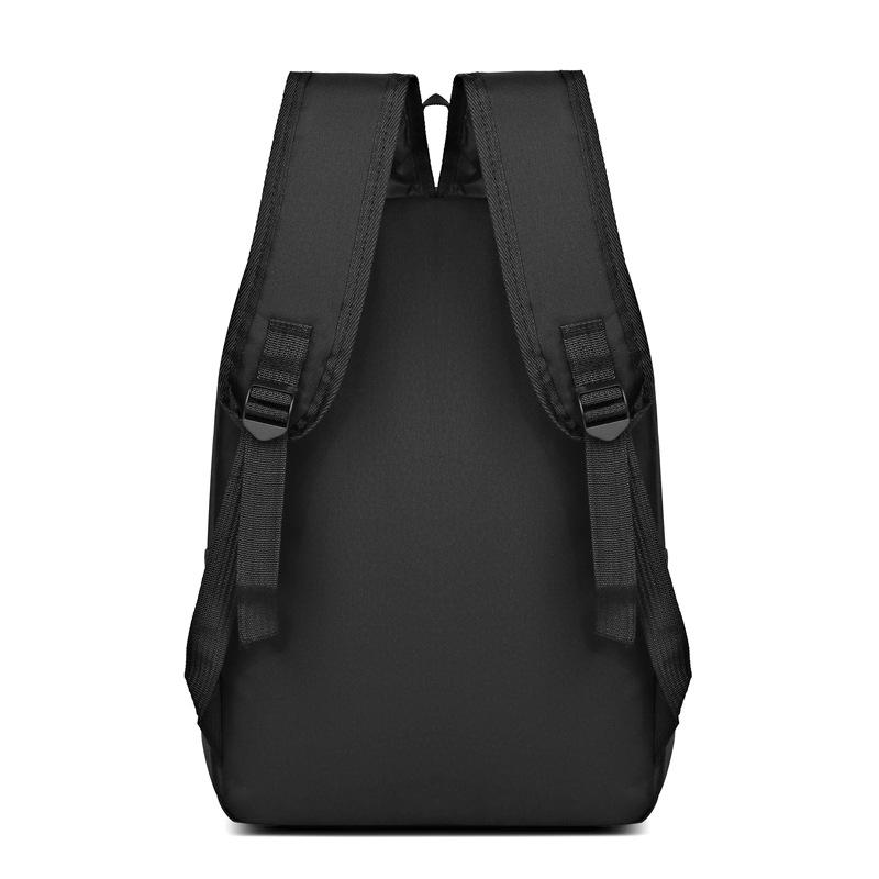 Schoolbag manufacturer casual men's simple backpack men's Korean version backpack large capacity middle school student schoolbag computer travel bag