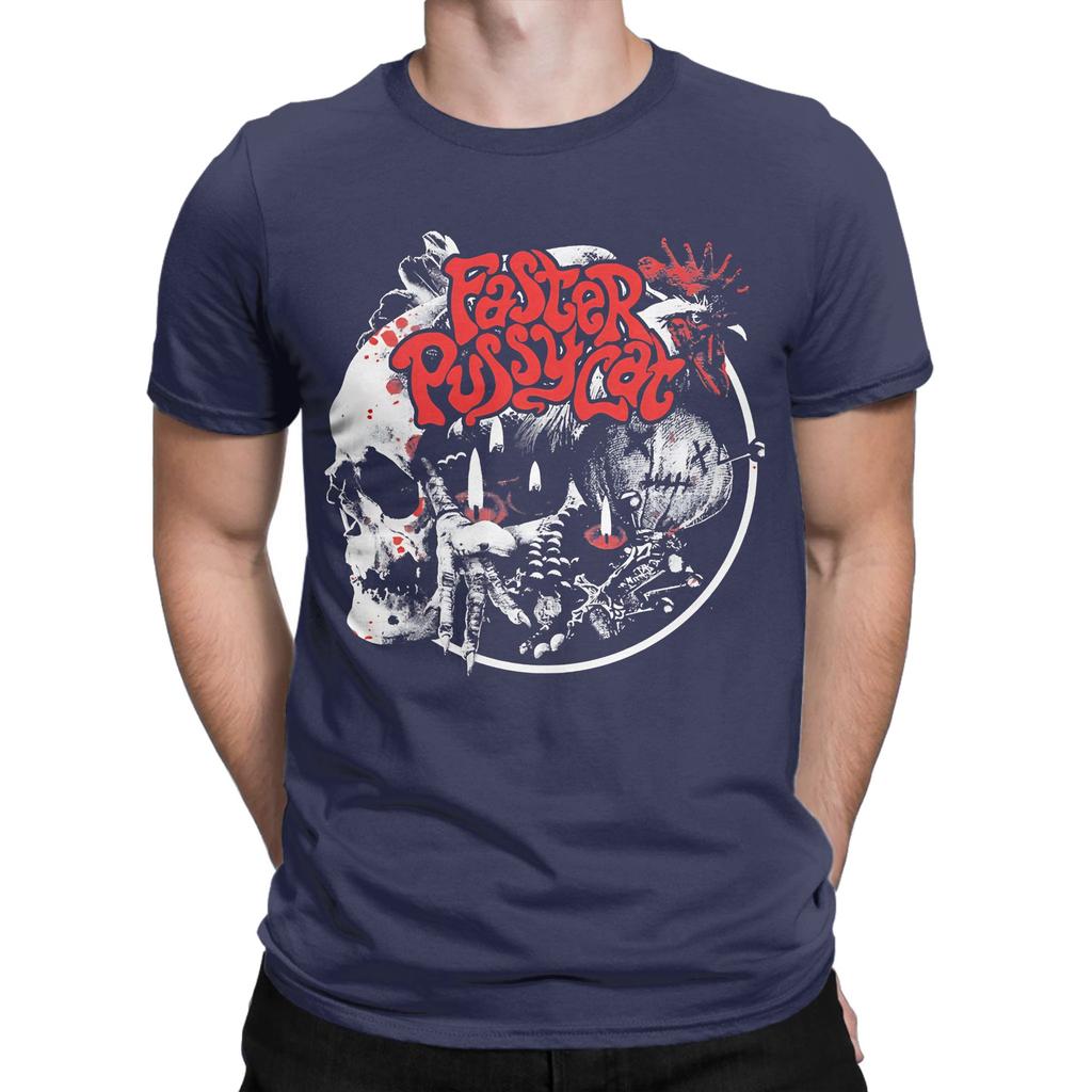 Faster Pussycat Novelty 100 Cotton Tshirt Faster Pussycat Tops Tees For Unisex