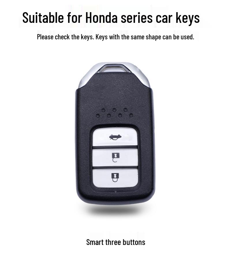 Compatible Key Cover for Honda 10th Gen Civic, Accord, CR-V, XR-V, Haoying, Guandao