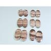 12X26-13X27MM Natural Zebra Jasper Oval Matched Pair Gemstone 6Pair Lot A-581
