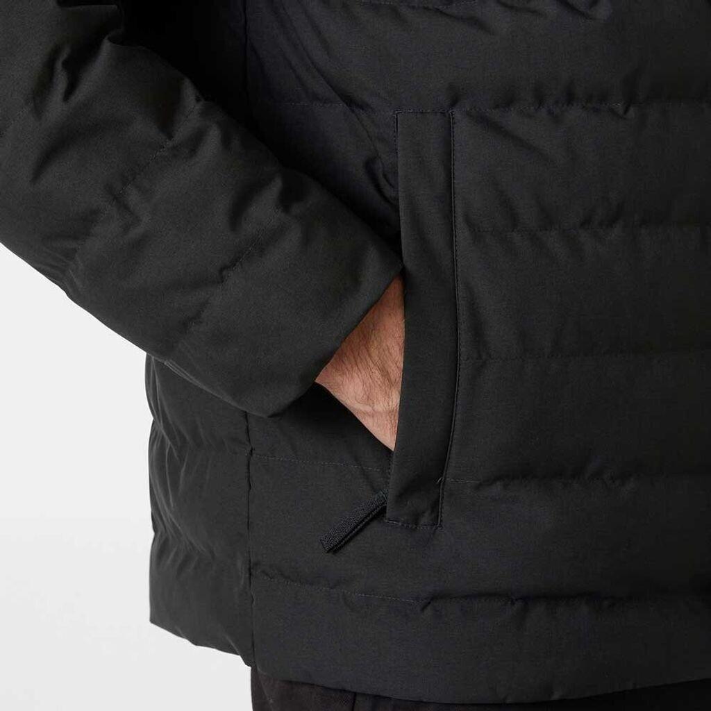 Winter Jacket Helly Hansen Alby Insulated Quilted Jacket Black