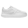 Womens/Ladies Court Vision Swoosh Leather Platform Trainers