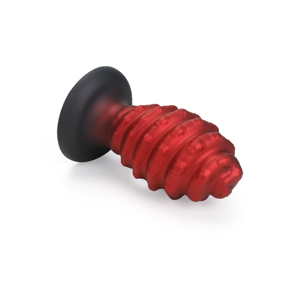 Turban Extra Thick Dildo for Women and Extra Thick Irregular Silicone Anal Anal Uneven Anal Anal Heavy Shell-shaped Non-human Dildo, Size, Men, Size,