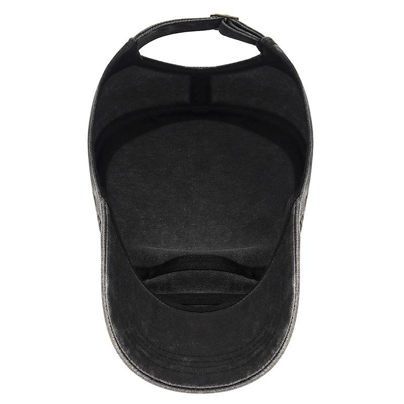 Northwood Καπέλο Μπέιζμπολ με Επίπεδο Γείσο από Πλυμένο Βαμβάκι για Άνδρες Γυναίκες Καπέλα Trucker Μονόχρωμο Καπέλο Μπέιζμπολ Καπέλο Ήλιου για Ψάρεμα Μέγεθος 55-60 Εκ.