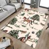 1PC Horse Riding Non-Slip Floor Carpet Compatible for Office&Living Room&Dining Room - Flat-Weave Machine- Soft & Pattern-E311