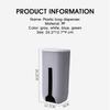 Kitchen Grocery Plastic Bag Holder Dispenser Wall Mount Garbage Bag Holder Refillable Trash Bag Saver Kitchen Organizer