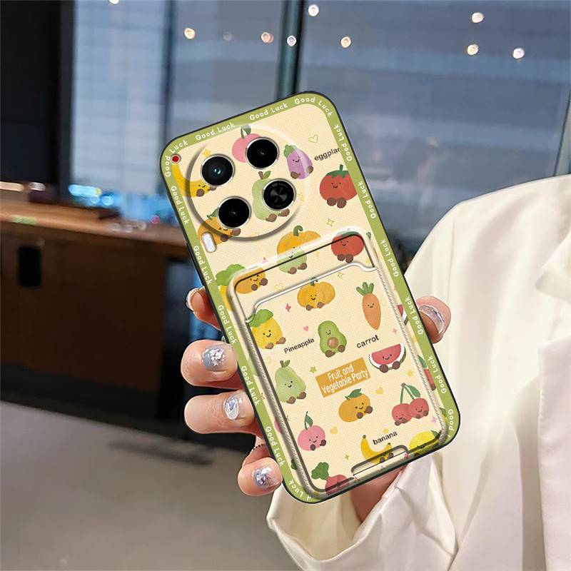 Miękkie etui przeciwpyłowe Etui na telefon Dla Tecno Camon30/4G/5G/CL6/CL7 Odporne na wstrząsy Śliczne Wodoodporne Tylne etui Kieszeń na karty Graffiti