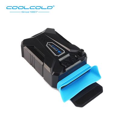 COOLCOLD Tragbarer Laptop-Vakuumkühler USB-Luftkühler Externer Absaugender Kühlventilator Notebook Für 15-17 Zoll