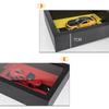 1:32 3D Photo Frame Wall Hanging Paintings Alloy Metal Diecast Model Car Home Trendy Decorations Ornament Collectibles Birthday