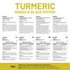 Kurkuma 5400mg Tabletten mit Schwarzem Pfeffer & Ingwer – 95% Curcumin Hochdosierte Formel