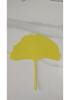 Ginkgo Leaf Shaped Durable Summer Fan: Thick, Cool, and Drop-proof Design.