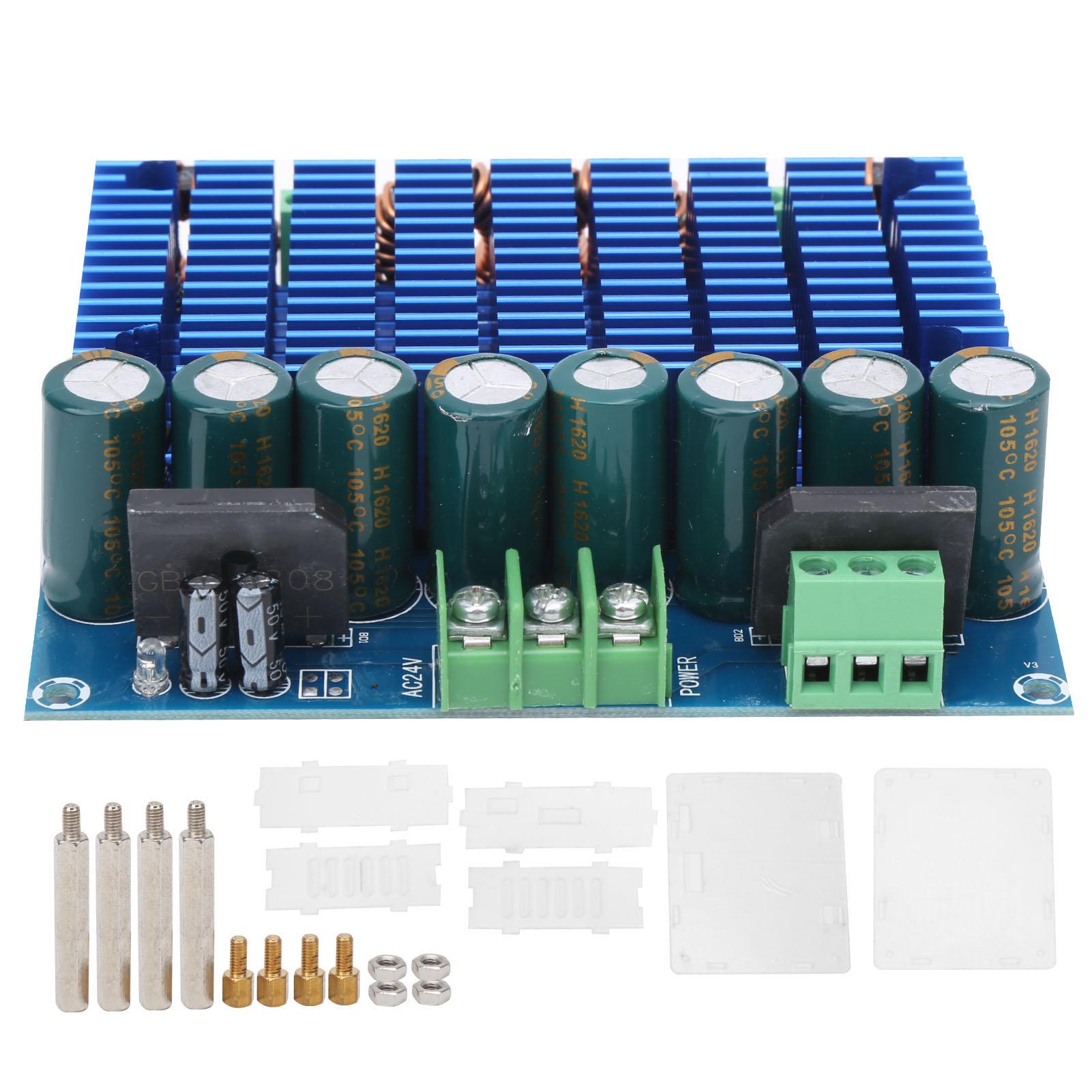 

XHM252 TDA8954TH Модуль підсилювача потужності з подвійним чіпом класу D цифрового аудіо підсилювача