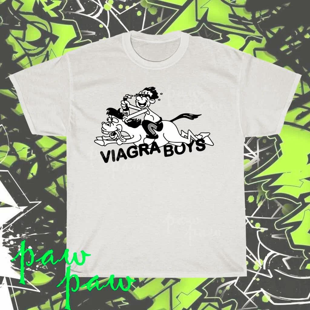 Новая футболка Viagra Boys Endless Anxiety Logo American Футболка Смешная Размеры от S до 5XL XL