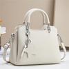 Solid Color Simplicity Large Capacity Shopping Bag Casual Women's Handbag Classic Fashion Women's Office Business Shoulder Bag