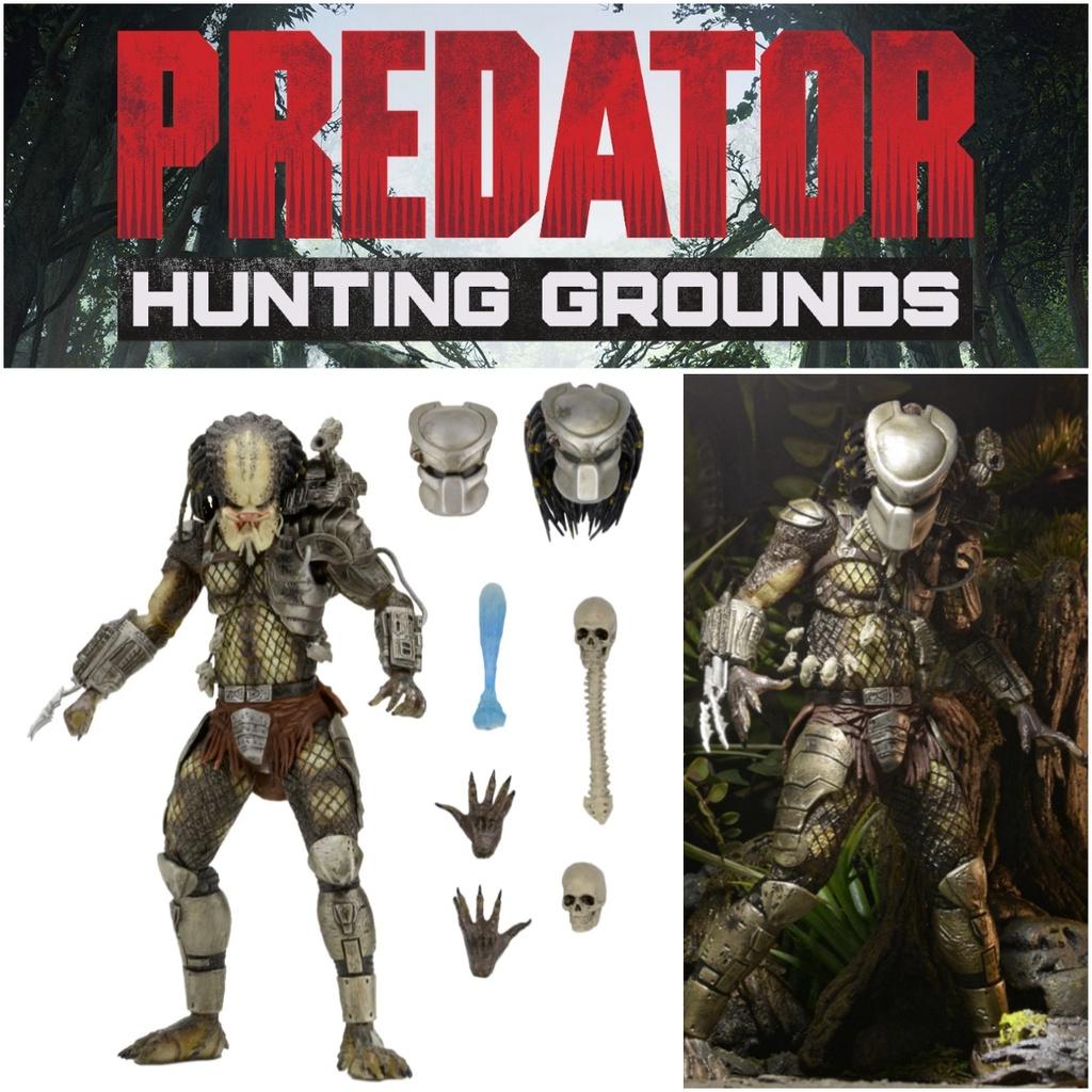Neca P12.0 7 Deluxe 7-inch Articulated Action Figure Of Neca Predator P1 Jungle Hunter 2.0
