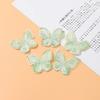 10Pcs Butterfly Appliques Exquisite Handicraft Double Layers DIY Embroidery Butterfly Patches Craft Flower Accessories