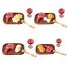 1Set Dollhouse Simulated Steak Red Wine Glass Pasta Kit Model Dollhouse Kitchen Food Decoration Toy Dolls House Accessoreis