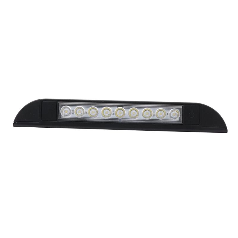 Motorhome Ceiling Light RV Yacht 12-28V LED Awning Lamp Sunshade Panel Light Bar Boat Trailer LED Spotlights