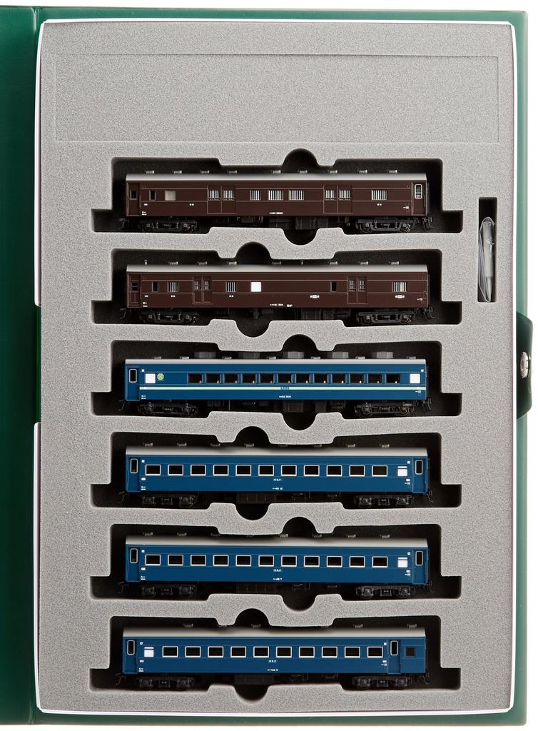 KATO N Gauge 10 Series Daisetsu Sleeper Express Set Model Train Passenger Car Add-On (6 Cars) 10-1125