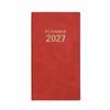 English Daily Planner Notebook Compact A6 Portable for Study