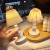 Retro Bedroom Desk Lamp Creative Flower Shape Night Light New Table Lamp