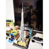 Wange La Tour Burj Khalifa-Dubaï Les Émirats Arabes Unis Bâtiment MOC Jouet Kit de Blocs de Construction Éducatifs Cadeau pour Enfants N°4222
