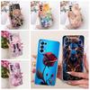 Clear For Oppo Reno5 Pro 5G Case CPH2201 Cute Cat Fashion Butterfly Funny Painted Casing For Oppo Reno 5 Pro 5G PDSM00 PDST00