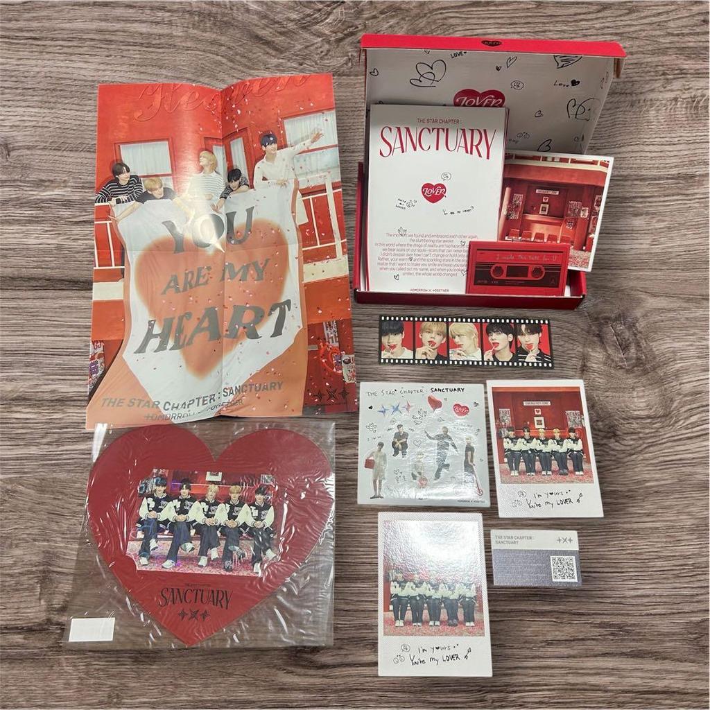 [USED] TXT Sanctuary All Editions Hueningkai Bonus Trading Card Included