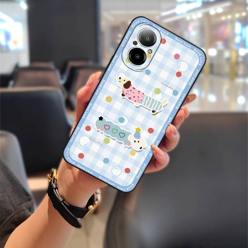 Waterproof Durable Phone Case For Realme C67 4G/Realme12 Lite Dirt-resistant Cartoon Graffiti Anti-knock Silicone TPU
