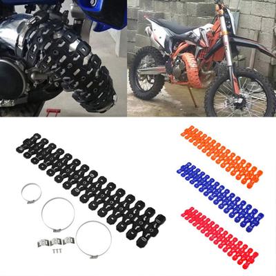Non Toxic Silicone Motorcycle Exhaust Shielding Safe Insulator for Health Providing Comfort During Various Weather Scenario