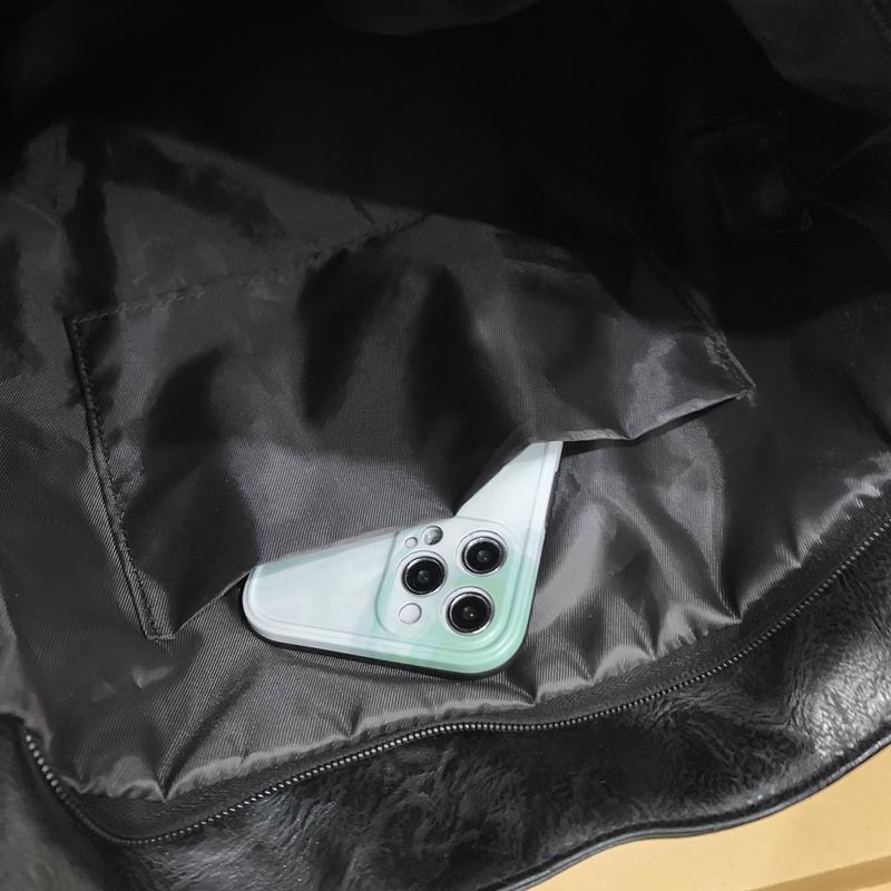 Frauen Große Pu Leder Rucksäcke 2024 Winter Koreanische Mode Einfarbig Vintage Rucksack Dame Reise Retro Grün Zurück Packs