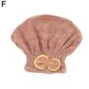 6 Colors Microfiber Solid Quickly Bowknot Wrap Towel Dry Hair Hat Hair Turban Head Wrap Hat Thickened Absorbent For Dry Hair Cap