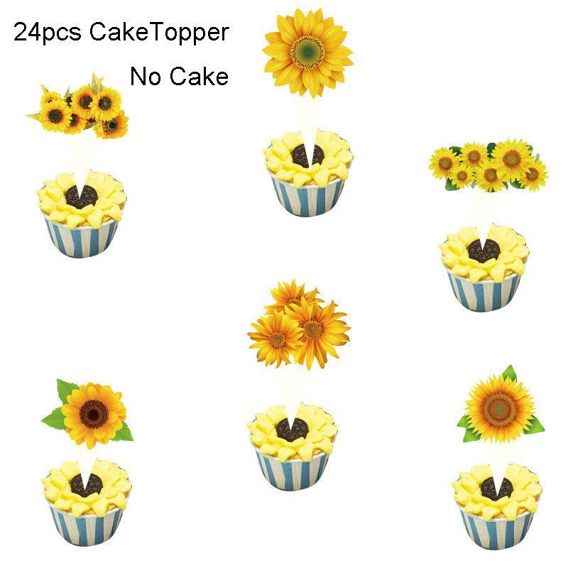 Cheerful Sunflowers Theme Party Decoration Set For Memorable Baby Showers And Kids Birthdays