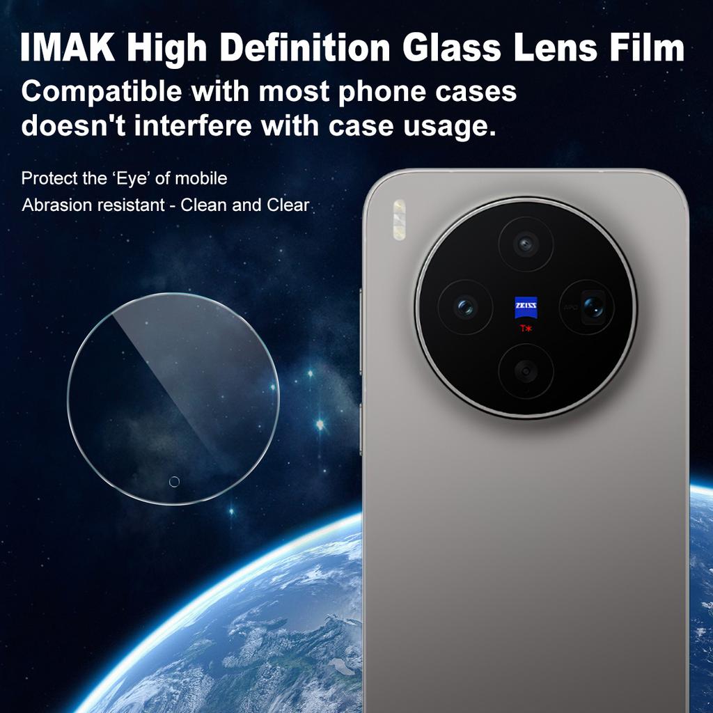 For Vivo X300s 5G Glass IMAK High Definition Integrated Thin Glass Lens Film