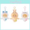 Cute Bear Plush Keychain With Magnetic Attachment For Girls Gift And Bag Decor