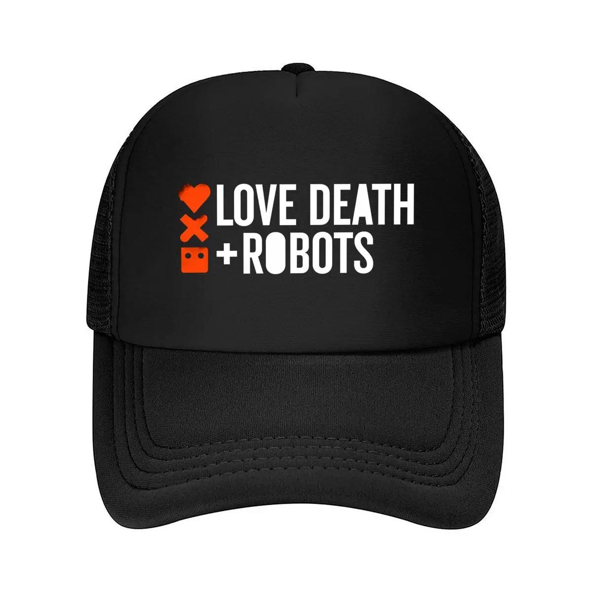 

Love, Death & Robots - Themed Title Design Mesh Baseball Cap One Size