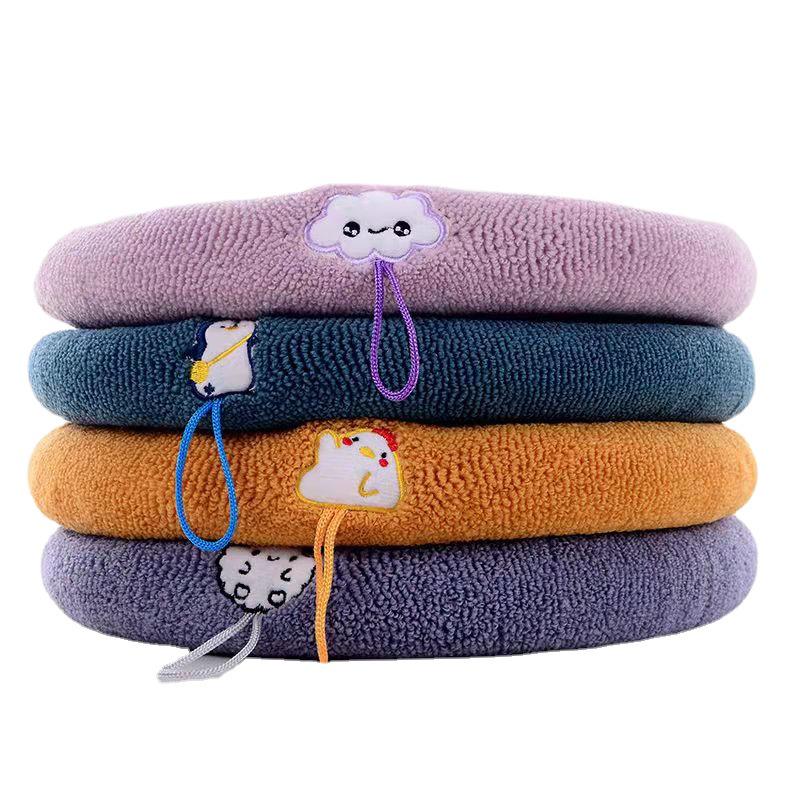 Winter Washable Knitted Toilet Seat Cover - Solid Color Cushion Pad