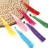 100pcs/lot Big Hanging Tassel Colorful Tassel For DIY Craft Jewelry Making Souvenir Bookmarks Chinese Knots Decor Accessories