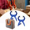 2Pcs Woodworking Clamps Locking C for DIY Crafts Photography Backdrop